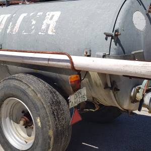 Cisterna pocinčana BAUER 4000 litara