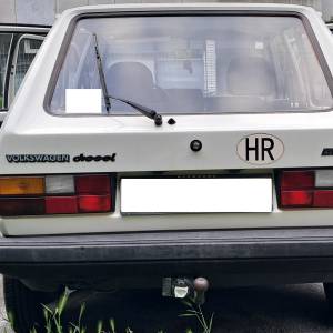 Golf I, dizel, 1.6, 40 kW, TAS, 236.000 km, 2. vlasnik, oldtimer, reg.