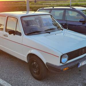 Golf I, dizel, 1.6, 40 kW, TAS, 236.000 km, 2. vlasnik, oldtimer, reg.