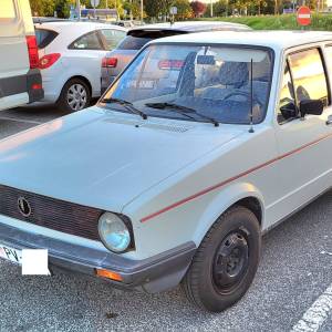 Golf I, dizel, 1.6, 40 kW, TAS, 236.000 km, 2. vlasnik, oldtimer, reg.