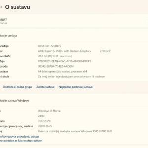 HP 15.6" FHD IPS Ryzen 5 5500U 6/12, 20gb DDR4 3200 RAM , 512gb SSD