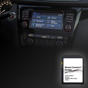 NISSAN navigacija SD kartica sa najnovijim kartama cijele EU + RADARI