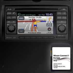 NISSAN navigacija SD kartica sa najnovijim kartama cijele EU + RADARI