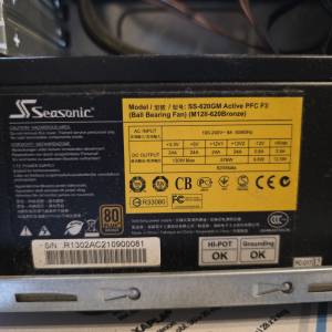 PC I5 3550P, 4GB RAM, 250SSD, 500GB HDD
