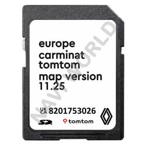 Renault R-link Carminat Live najnovija navigacijska kartica, NOVO