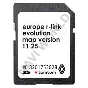 Renault R-link Carminat Live najnovija navigacijska kartica, NOVO