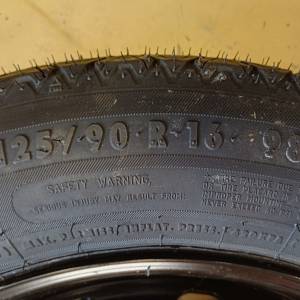 Rezervni kotač za Mercedes 16'' rupe 5x112, 1 kom.Tanka izvedba