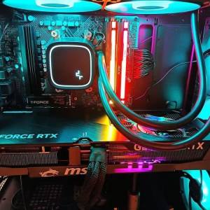 4K Gaming PC, R7 9800X3D, 5080, 32gb, 1TB, 240mm, 1000W