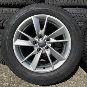 AUDI SET 5X112 16" GUME ZIMSKE DUNLOP 205/60R16 / 4 KOMADA