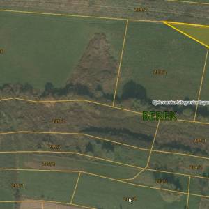 Berek - Građevinsko zemljište 1341 m2 i poljoprivredno zemljište 8783
