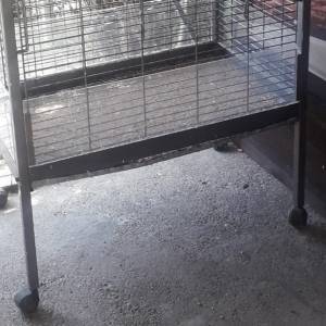 Kavez za ptice metalni na kotačima 140x45