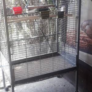 Kavez za ptice metalni na kotačima 140x45
