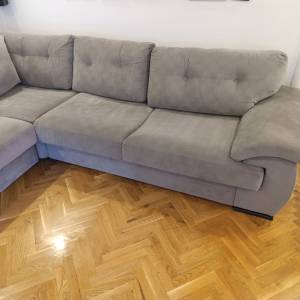 Kutna garnitura s ležajem na razvlačenje