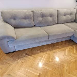 Kutna garnitura s ležajem na razvlačenje