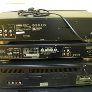 Pojaöalo Pioneer, Denon Tuner, Denon Kasetenrecorder, Denon CD Player,