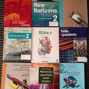 Udžbenici za 1 i 2 raz. srednje Obrtničke Škole Bjelovar, CNC Operater