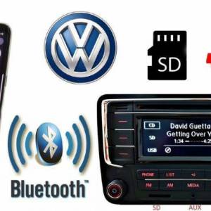 VW radio ORIGINAL-Golf 5,6,Caddy,Passat,Polo itd...TELEFON,USB, CDmp3