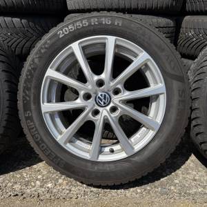 VW SET 5X112 16" GUME ZIMSKE SEMPERIT 205/55/16 / 4 KOMADA