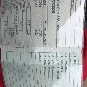 207CC,1.6T,110 kW,2008.g.80tkm,reg.do4/26,pukao lanac distribucuje