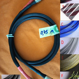 Audiofilski DIY interkonekt kabel MOGAMI 2582, L=75 cm (novo)