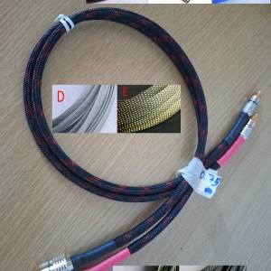 Audiofilski DIY interkonekt kabel MOGAMI 2582, L=75 cm (novo)