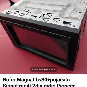 Bufer+pojačalo +2din radio