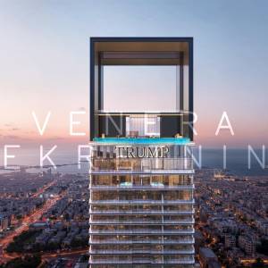 Dubai, Trump International Hotel & Tower Dubai, 3 soban stan, 140 m2