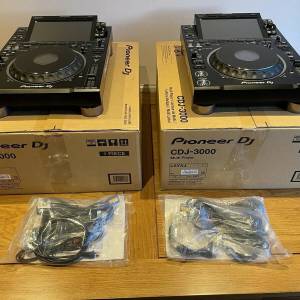 Pioneer CDJ-3000, Pioneer CDJ-2000NXS2, Pioneer DJM-900NXS2