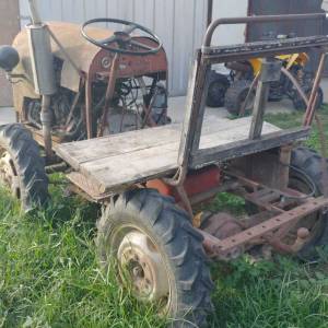 Traktor ručni rad 4x4, reduktor