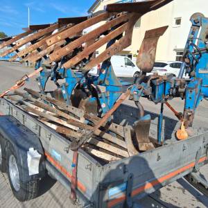 Trobrazni Plug Rabewerk 3×14" Rešetkasti