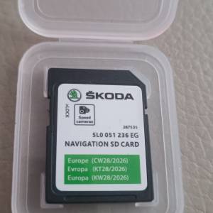 VW ŠKODA SEAT navigacija SD kartica sa najnovijim kartama 2026.