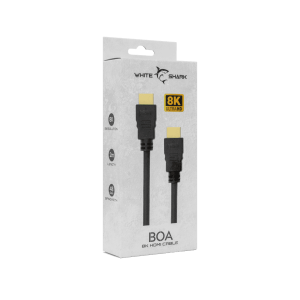 White Shark BOA KABEL HDMI-HDMI 2.1 M/M 2M 8K@60Hz