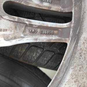 BMW X1, X3, allu felge 17" 5x120 Dunlop Winter 225/60R17