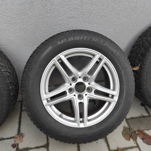 BMW X1, X3, allu felge 17" 5x120 Dunlop Winter 225/60R17