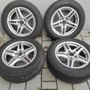 BMW X1, X3, allu felge 17" 5x120 Dunlop Winter 225/60R17