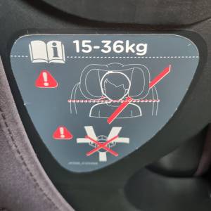Dječja autosjedalica grupe 0+ I II i III (0-36kg; 0-12 god.)