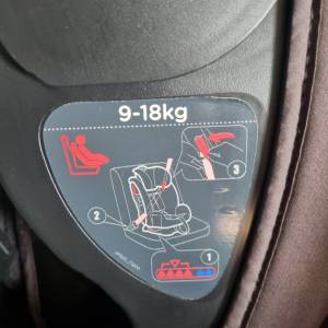 Dječja autosjedalica grupe 0+ I II i III (0-36kg; 0-12 god.)