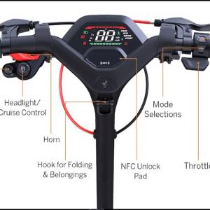 Električni romobili Segway KickScooter P100