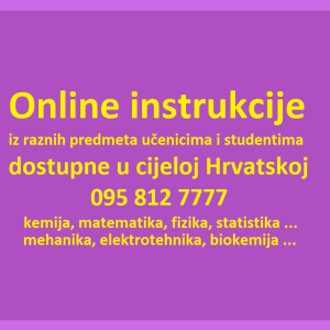 INSTRUKCIJE IZ ELEKTROTEHNIKE, MEHANIKE, TERMODINAMIKE, MATEMATIKE...