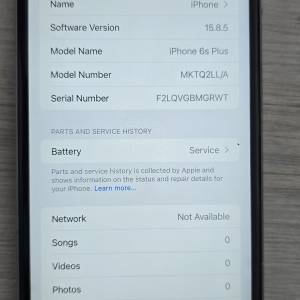 iPhone 6S Plus,64 GB model A1634