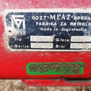 kiper prikolica MLAZ nosivost  5t