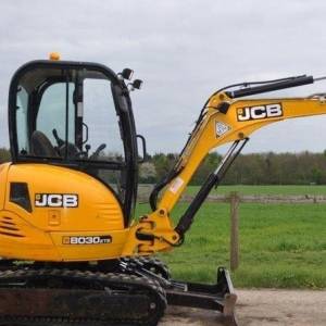 Mini Bageri JCB 8030 ZTS 3.2t MINI EXCAVATOR - 2013