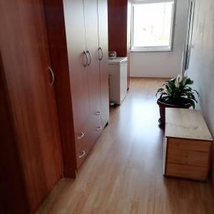 Prostran trosoban stan sa dvorištem i konobom