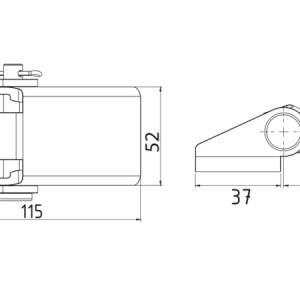 ŠARKE STRANICA ZA PRIKOLICU - KOMPLET
