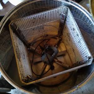 Vrcaljka, med, centrifuga, inox