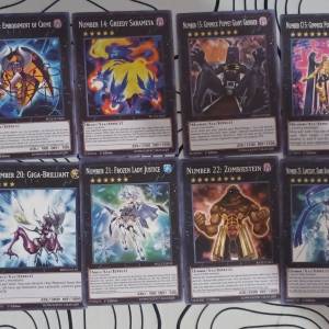 Yu-Gi-Oh ZEXAL set 150 karata - svi brojevi i chaos brojevi