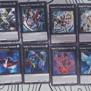 Yu-Gi-Oh ZEXAL set 150 karata - svi brojevi i chaos brojevi