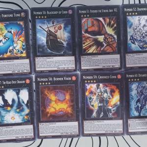 Yu-Gi-Oh ZEXAL set 150 karata - svi brojevi i chaos brojevi