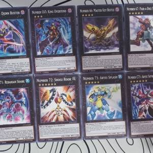 Yu-Gi-Oh ZEXAL set 150 karata - svi brojevi i chaos brojevi