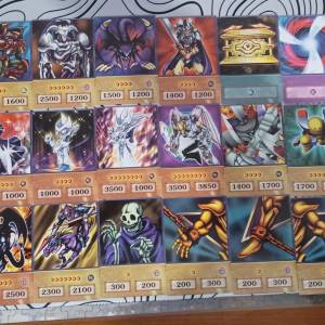 Yugioh Anime set 100 karata - Exodia, Blue-eyes - nove